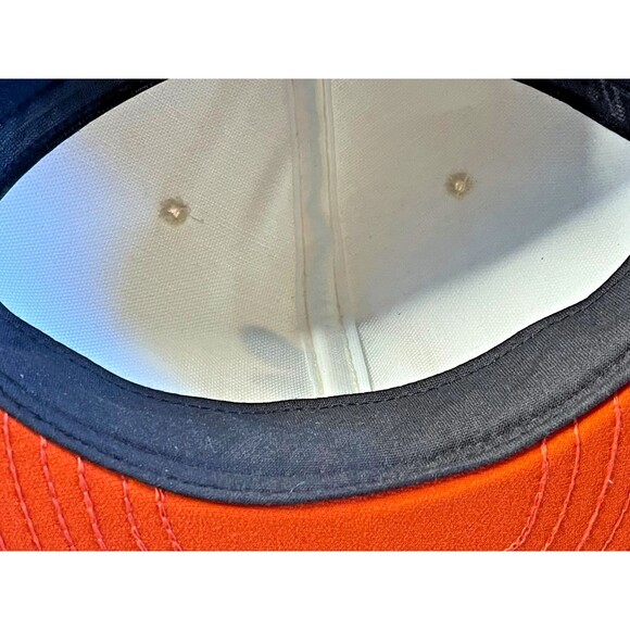 Vintage Baltimore Orioles Snapback Hat 70s 80s Bird Logo AJD Unworn White Front - Picture 8 of 9